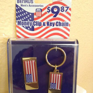 BRAND New Money Clip and Key Ring